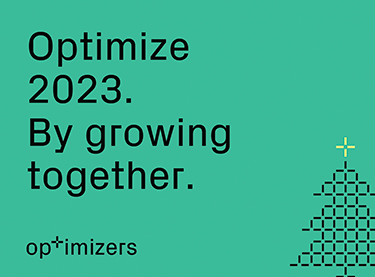 Optimize 2023. By growing togetger.